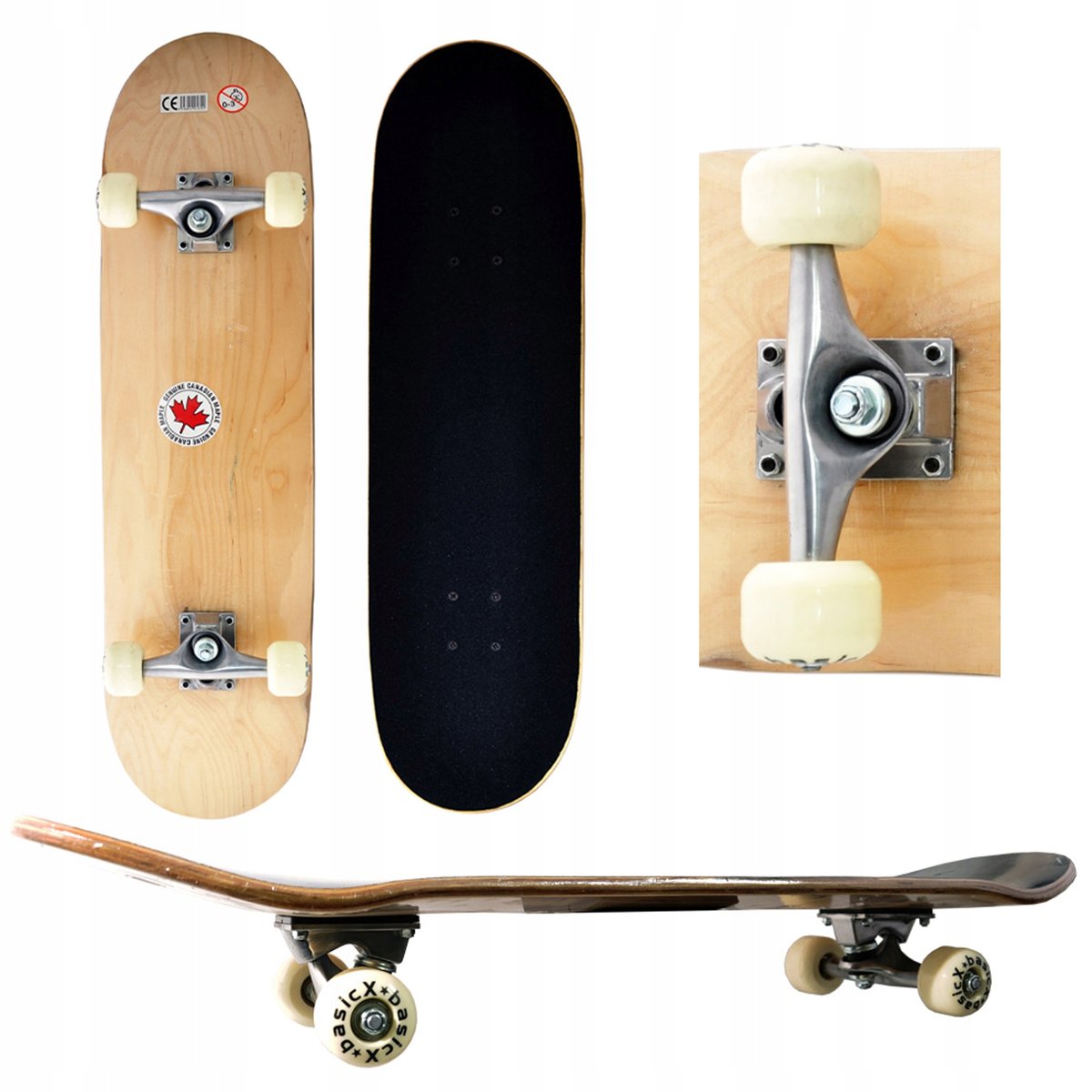 Deskorolka Klasyczna Klon abec7 Skateboard 8723