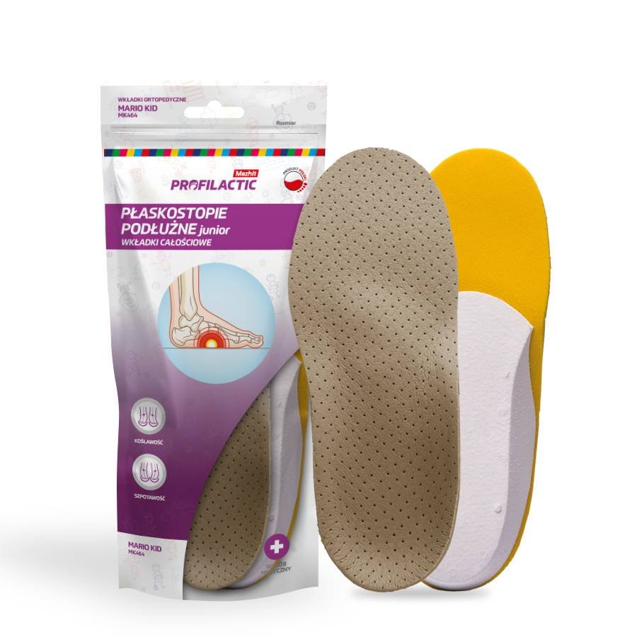 Wkładki do obuwia merino kid na płaskostopie