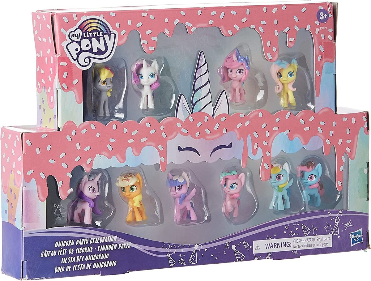 Hasbro My Little Pony Unicorn Party Celebration 10 Figurek E9709
