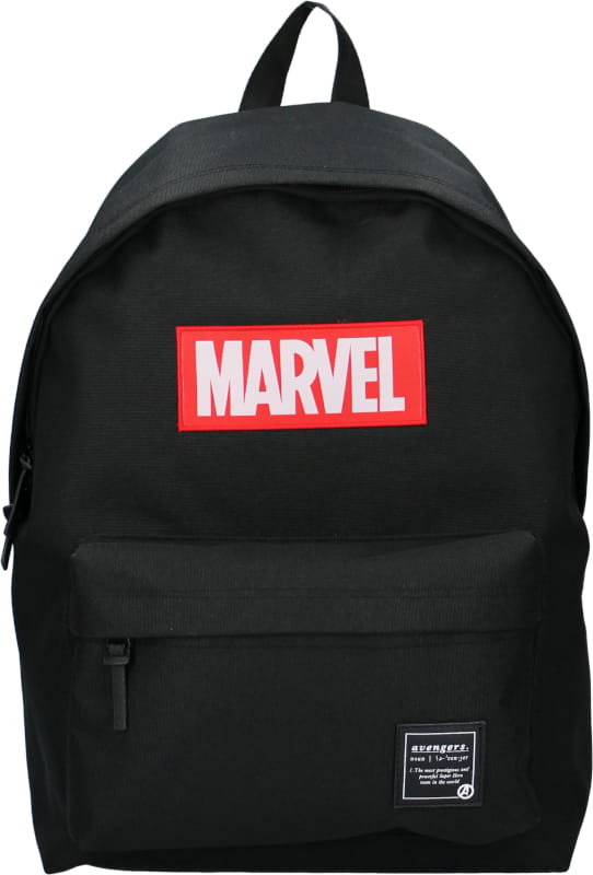 Vadobag Plecak Szkolny Marvel Czarny Jednokomorowy + Kieszeń