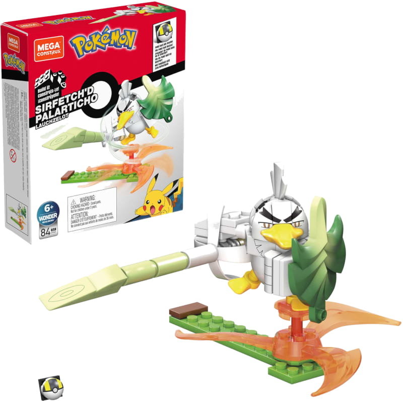 Mega Bloks Pokemon Sirfetch'd 6+ 84 Elementy