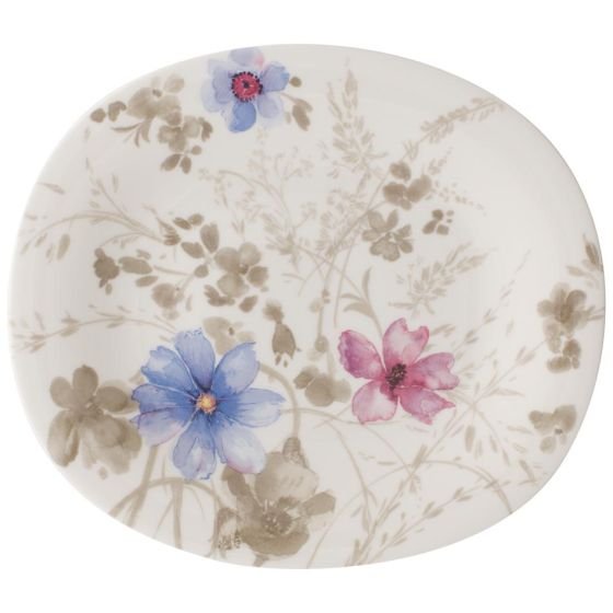 Villeroy & Boch Mariefleur Gris Talerz sałatkowy owalny wymiary: 23 x 19 cm (10-4104-2648)