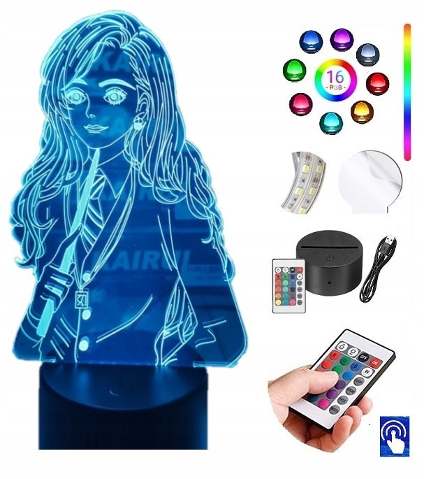 Lampka na biurko Harry Potter Hermiona LED PLEXIDO