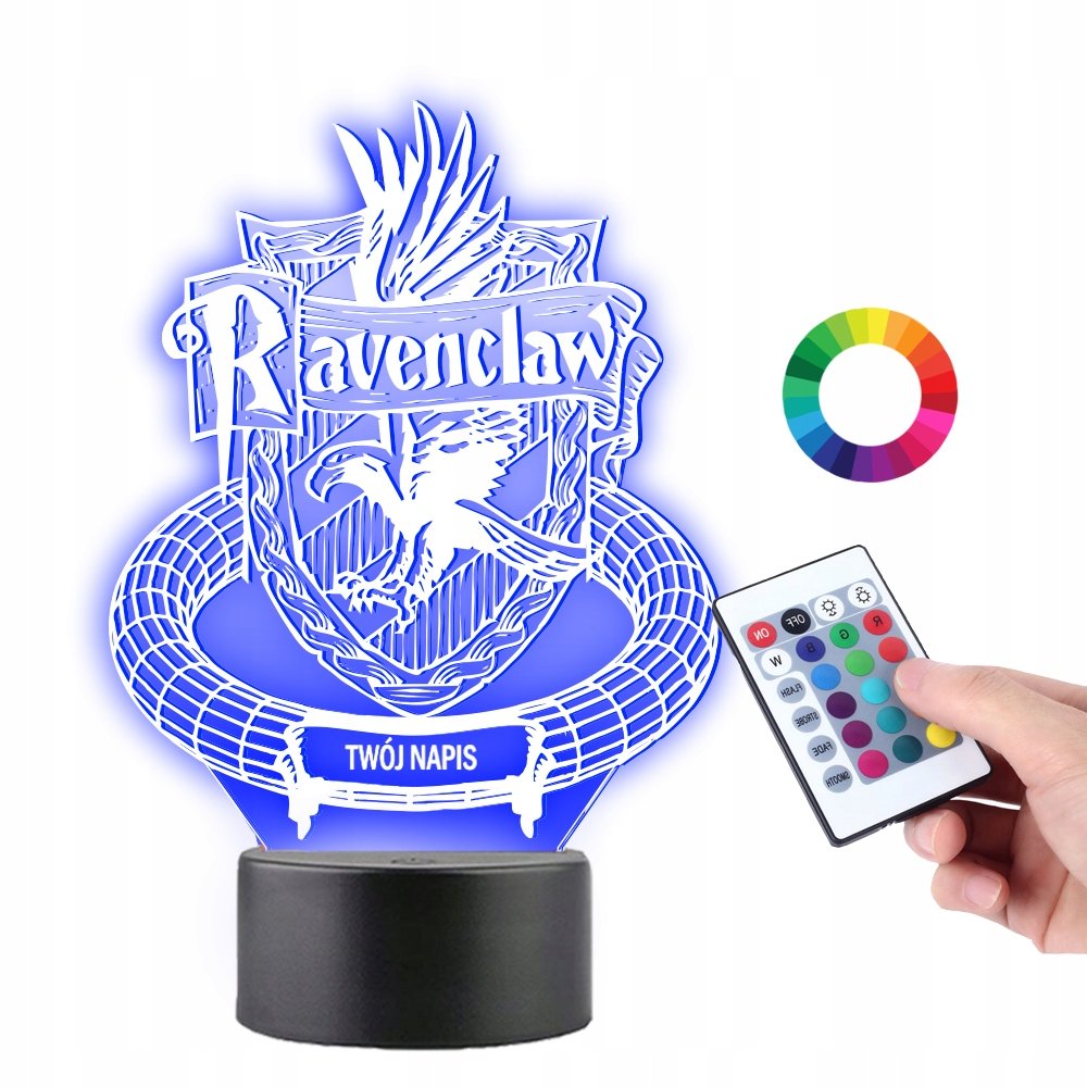 Lampka na Biurko Statuetka Plexido Ravenclaw HP