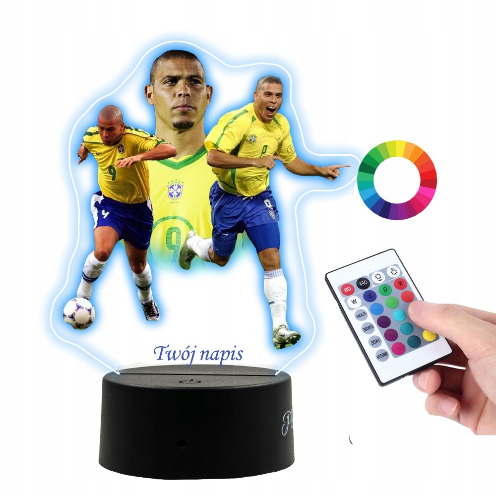 Lampka Na Biurko UV Ronaldo Luis Nazario PLEXIDO