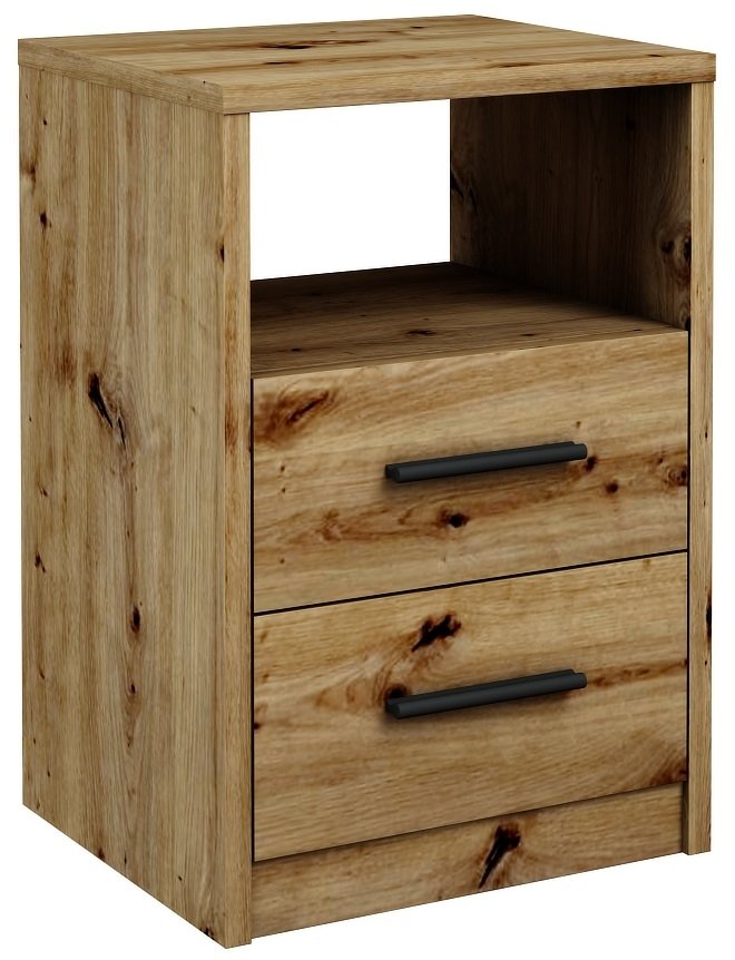 Szafka nocna 2SO ARTISAN szuflady komoda regał