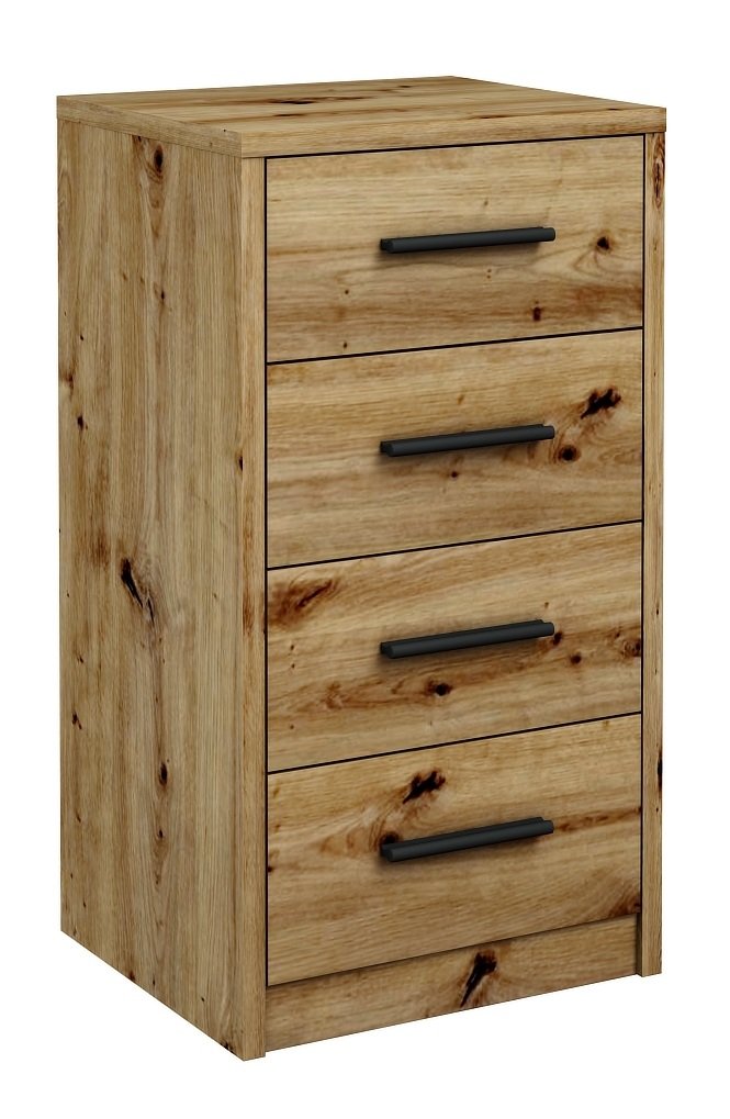 Komoda szafka BODO 4S DĄB ARTISAN 40cm regał