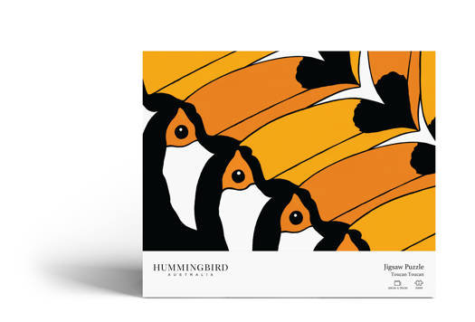 Puzzle 1000 el. Toucan Toucan, Hummingbird