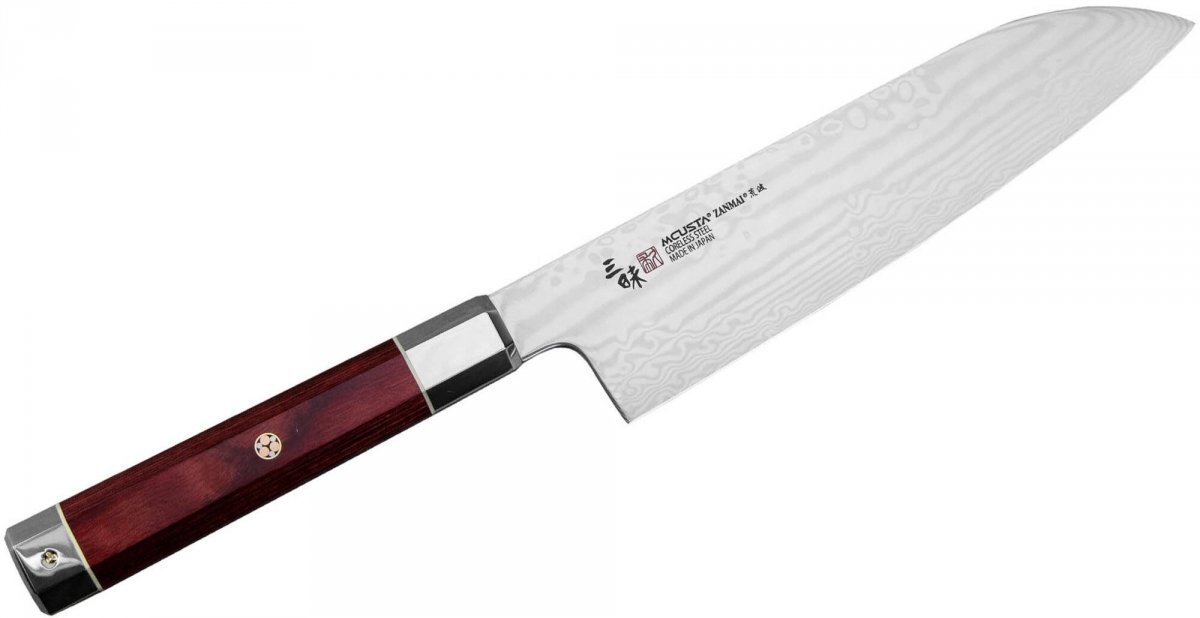 Mcusta Zanmai ZUA-1003C ULTIMATE ARANAMI Nóż Santoku 18cm ZANMAI ZUA-1003C