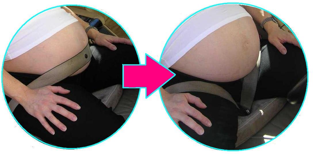 Adapter do pasów Tummy Shield dla kobiet w ciąży