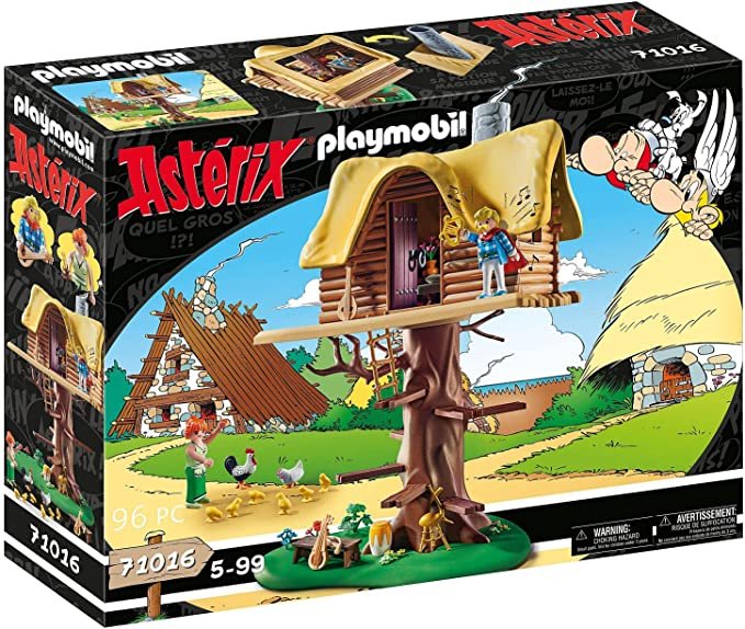 Playmobil Asterix i Obelix - Asterix: Cacofonix with Treehouse 71016
