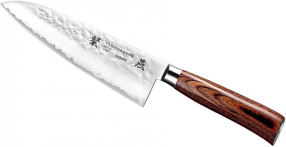 Tamahagane Tamahagane Tsubame Brown Nóż Szefa 15cm SNH-1127