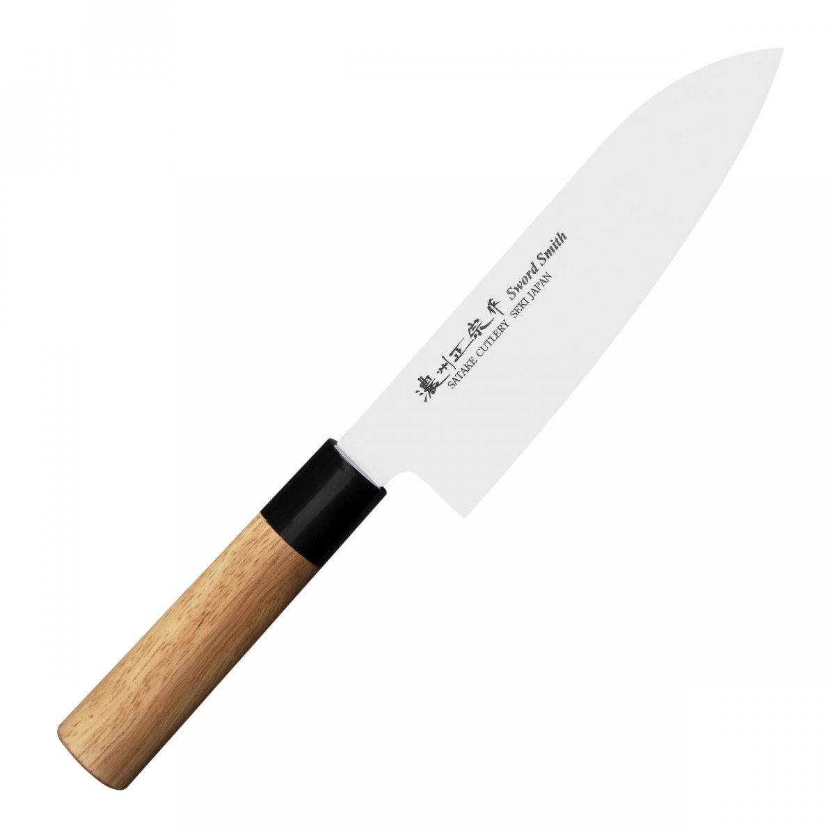 Фото - Кухонний ніж Satake Misaki Nóż Santoku 17 cm 