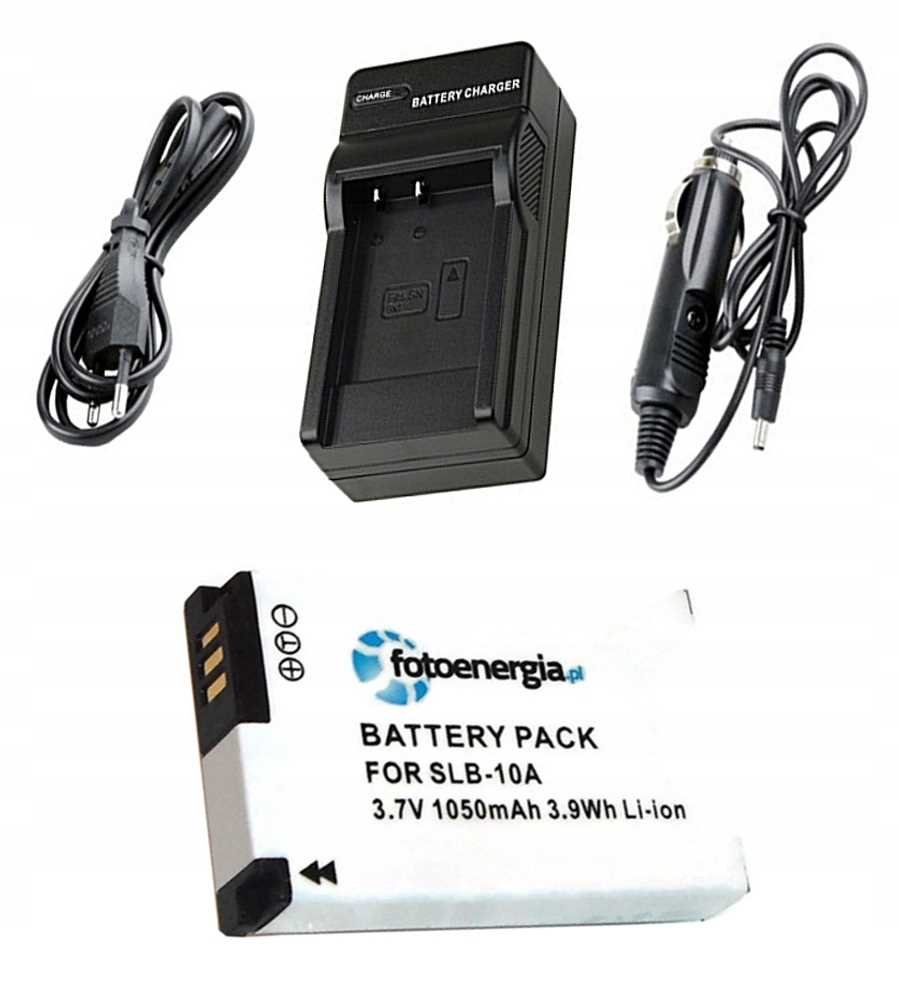 ZESTAW ŁADOWARKA SIECIOWA+AKUMULATOR FOTOENERGIA SLB-10A