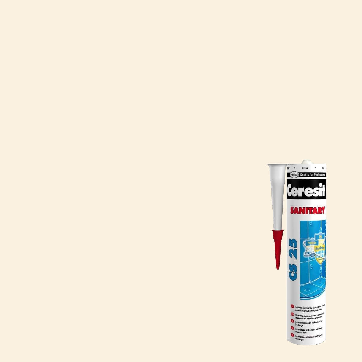 Ceresit Silikon sanitarny jaśminowy CS25 280 ml