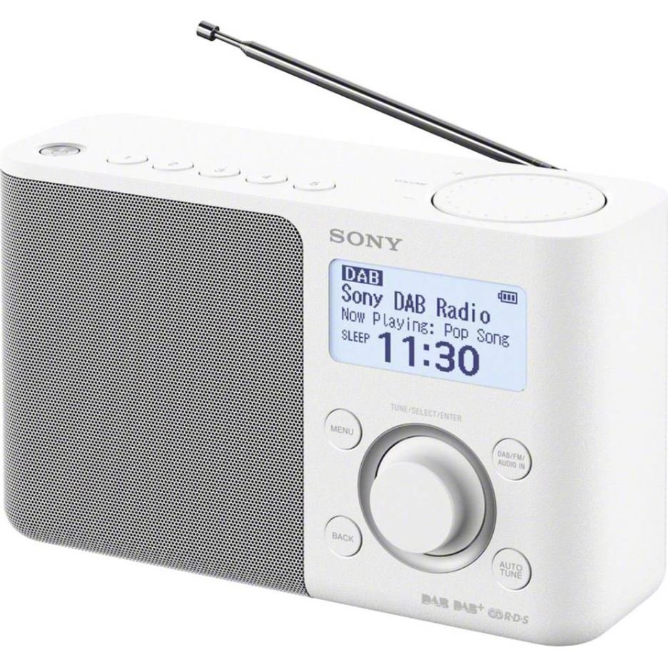 SONY Sony XDR-S61DW white DAB+ (XDRS61DW.EU8)