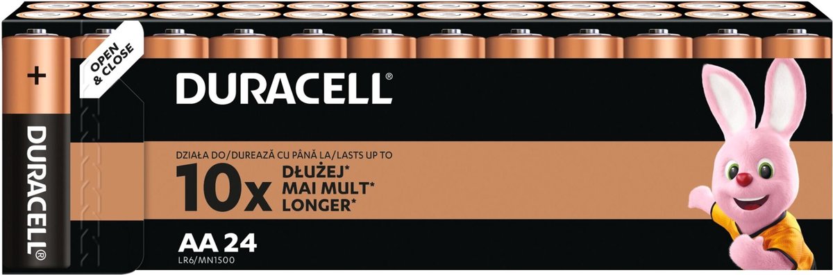 Baterie Alkaiczne DURACELL Basic AA LR6 24szt