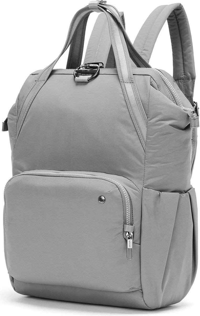 Plecak antykradzieżowy damski Pacsafe Citysafe CX 17L Econyl Gravity Gray