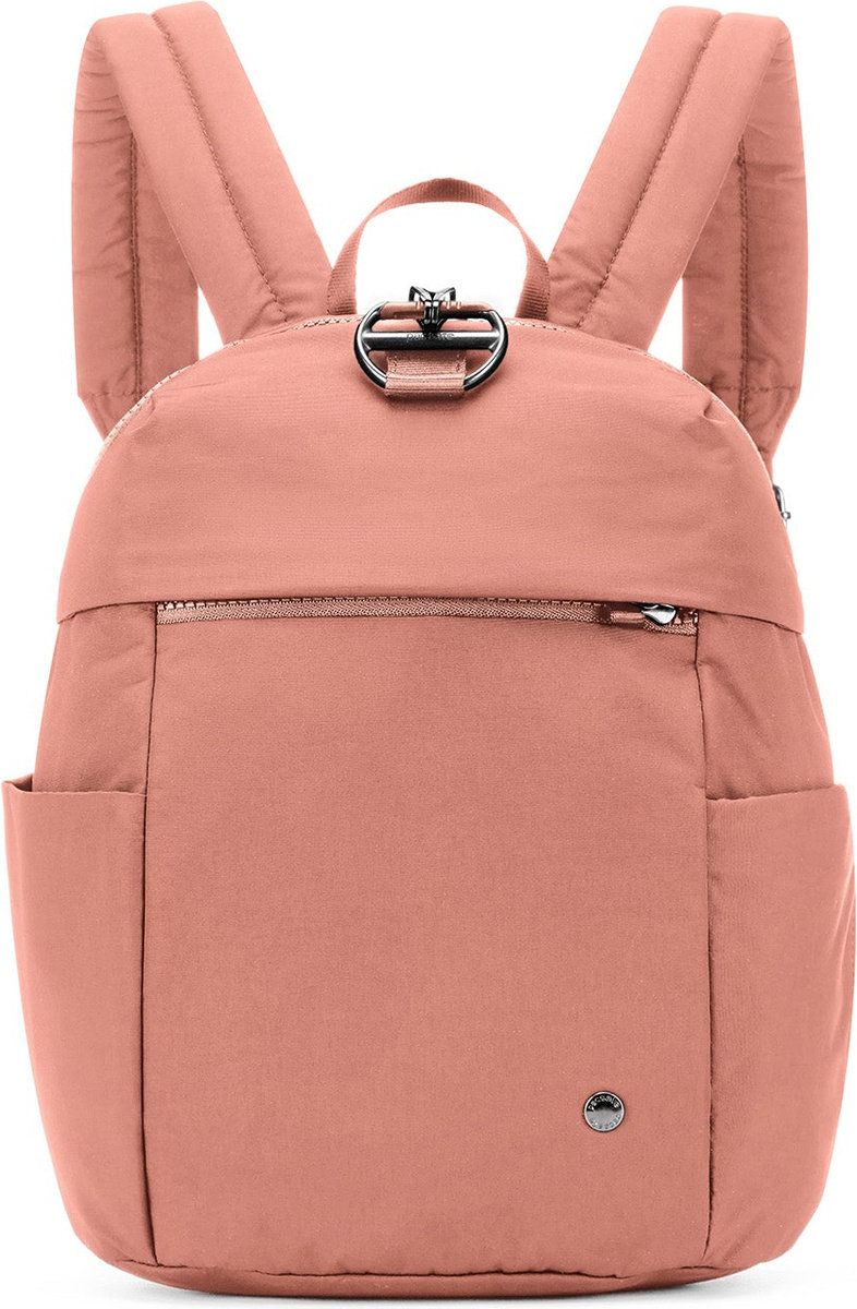 Plecak mini damski antykradzieżowy Pacsafe Citysafe CX Econyl Rose