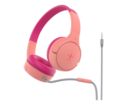 Belkin SoundForm Wired On-Ear Kids różowe