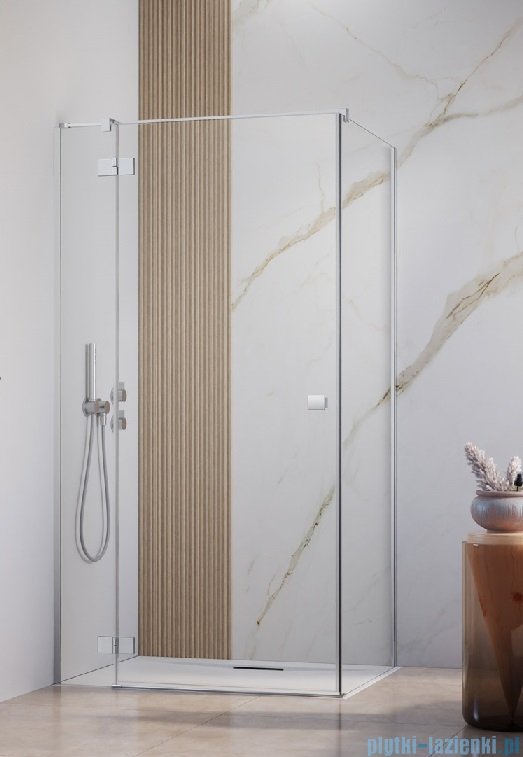 Radaway Essenza Kdj kabina 90x100cm lewa szkło przejrzyste 1385044-01-01L/1384052-01-01