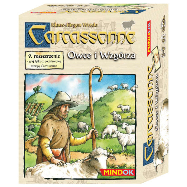 Bard Carcassonne - rozszerzenie Owce i Wzgórza