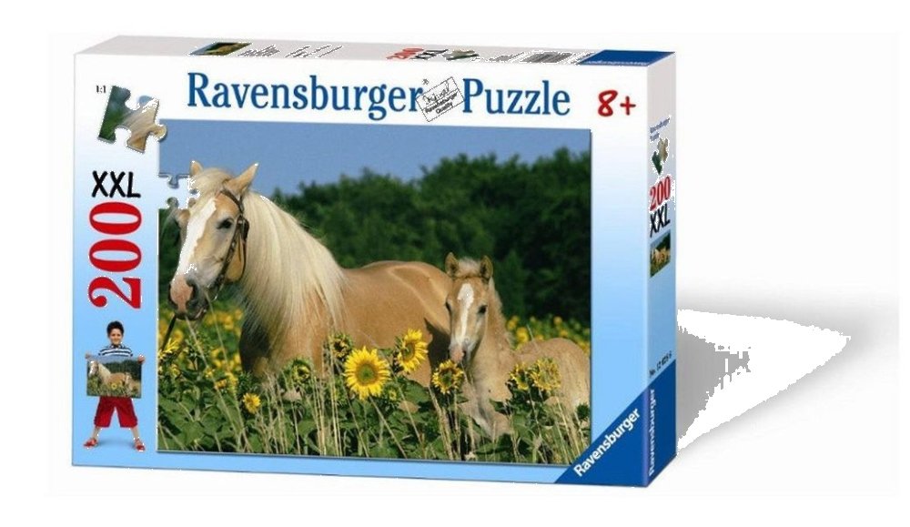Ravensburger Szczęście koni puzzle XXL 200 elementów
