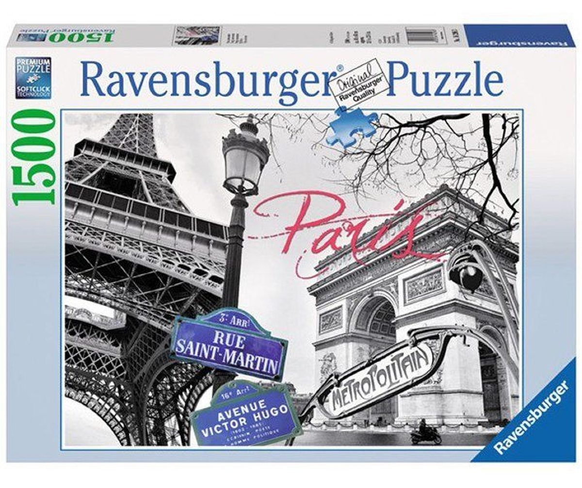 Ravensburger Puzzle 1500 el Paryż Moja Miłość 1756-uniw