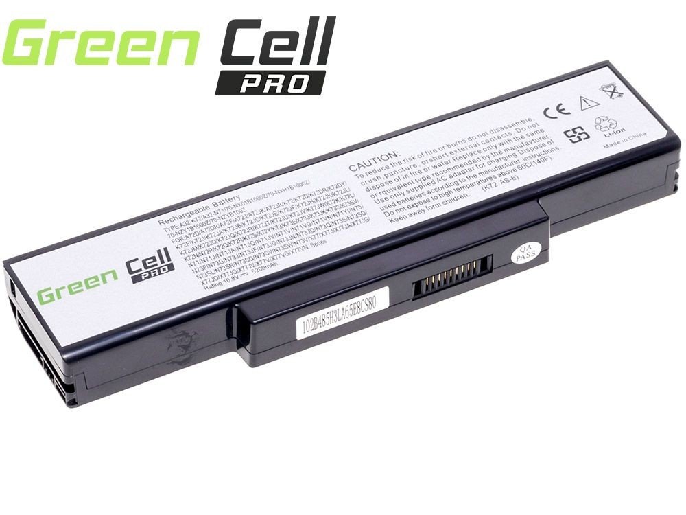 Bateria akumulator Green Cell do laptopa Asus K72 K73 N71 N73 A32-K72 10.8V 6 cell