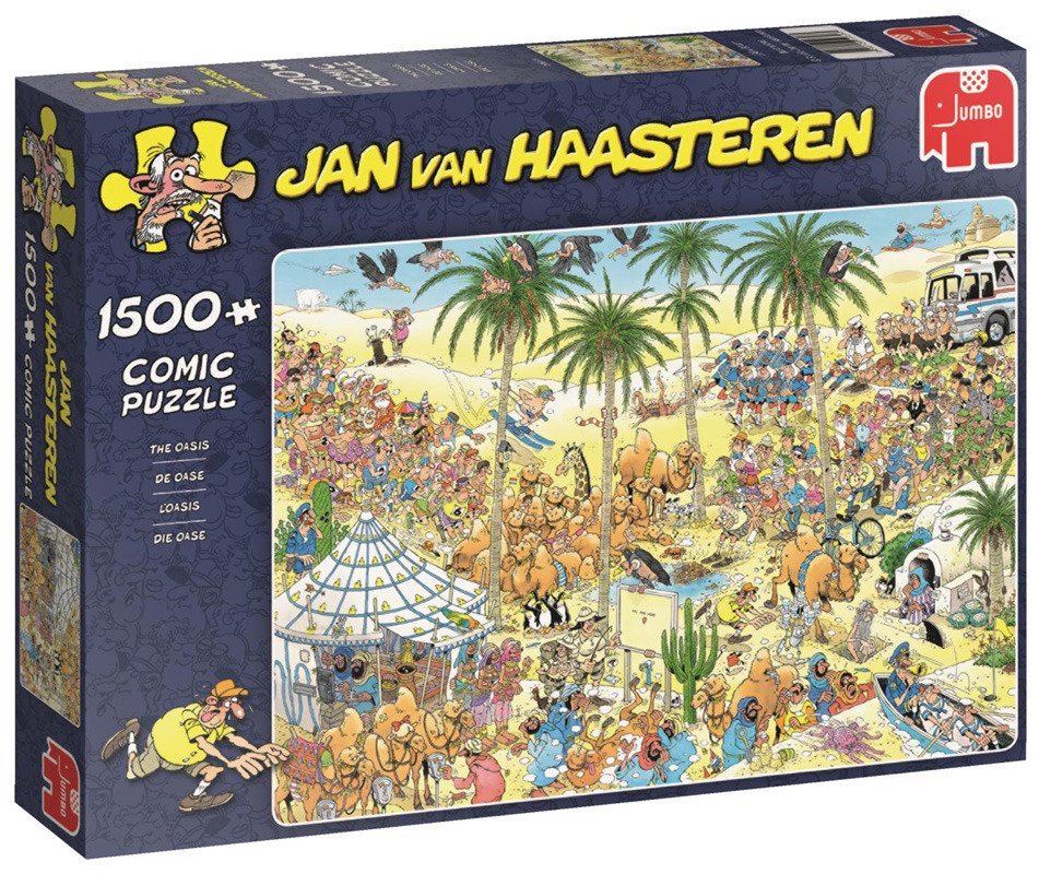 Jumbo Spiele 19059 - Jan Van Haasteren - Oase 1500 części