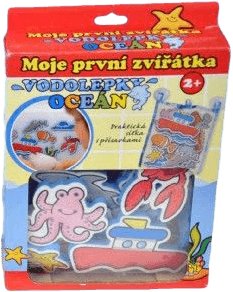 Teddies Naklejki wodne Moje pierwsze zwierzątka morskie 11300002