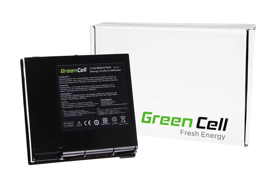 Bateria akumulator Green Cell do laptopa Asus A42-G74 G74 G74sx 14.4V  8 cell