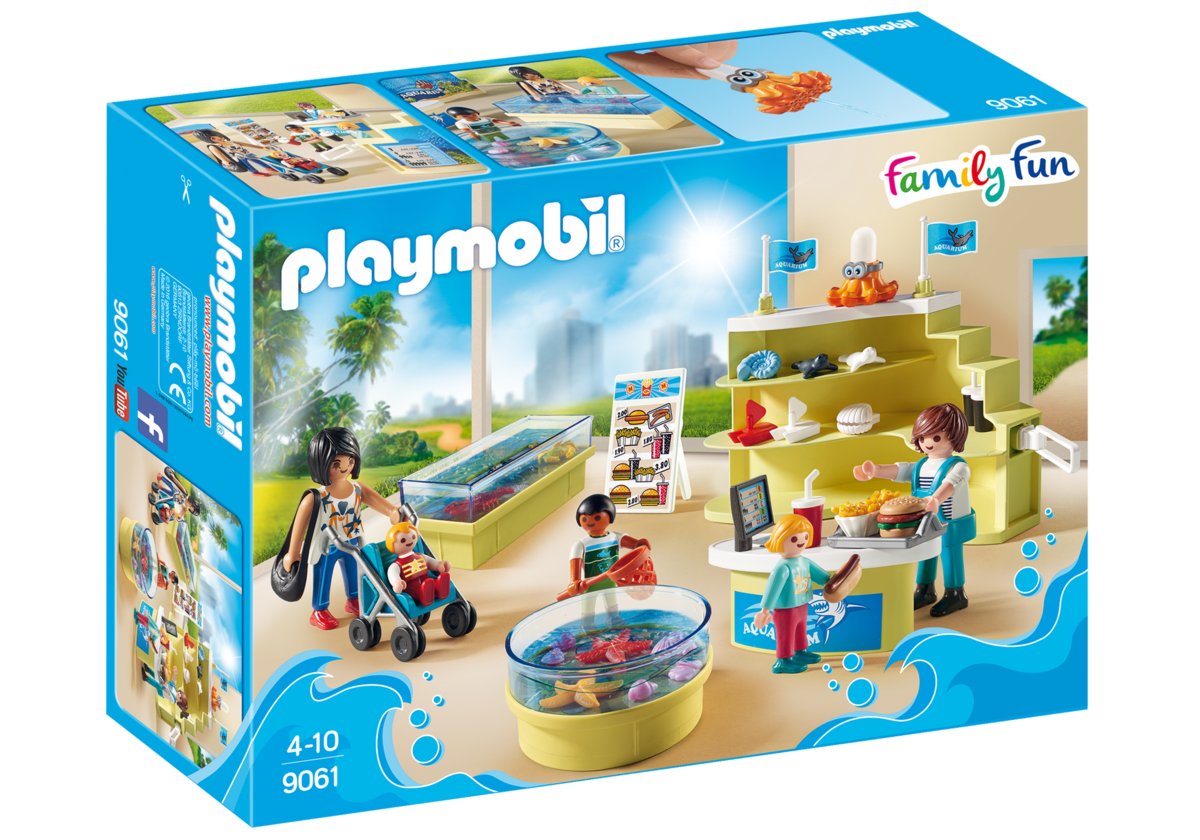 Playmobil SKLEPIK W OCEANARIUM 9061