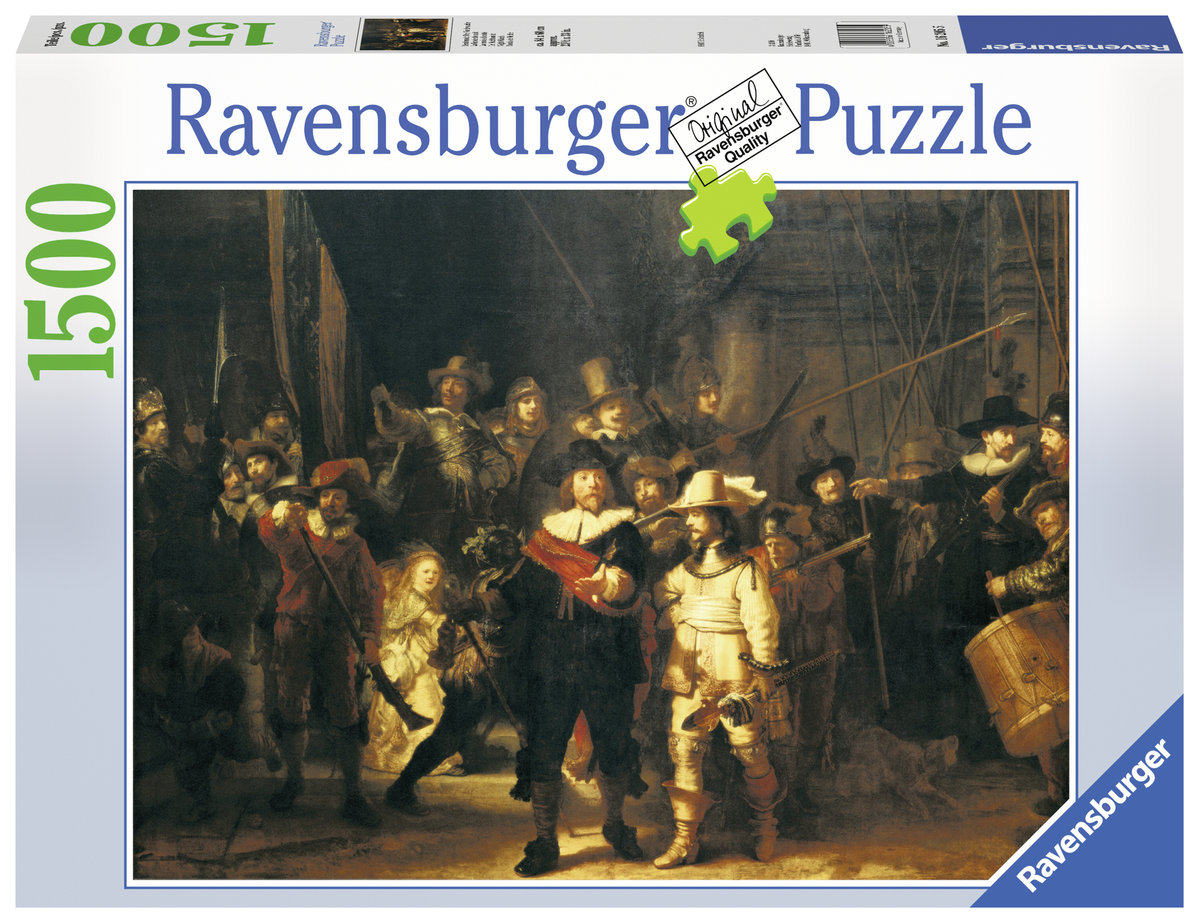 Ravensburger Rembrand Straż nocna puzzle 1500 elementów