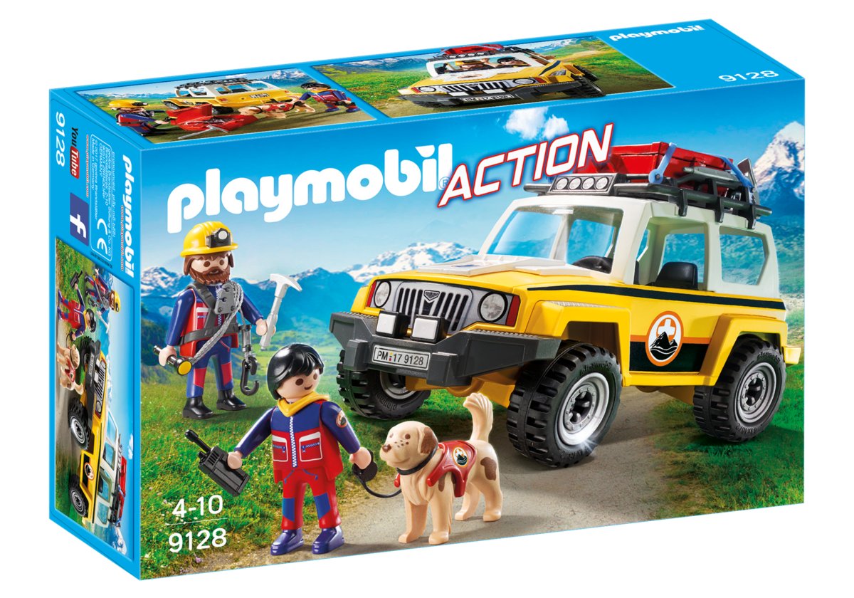 Playmobil POJAZD RATOWNICTWA GÓRSKIEGO 9128