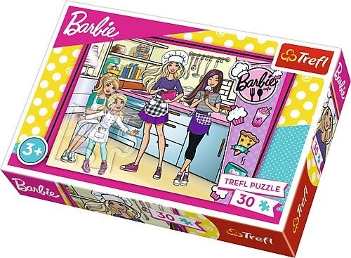 Trefl Puzzle Barbie Wspólne gotowanie 30