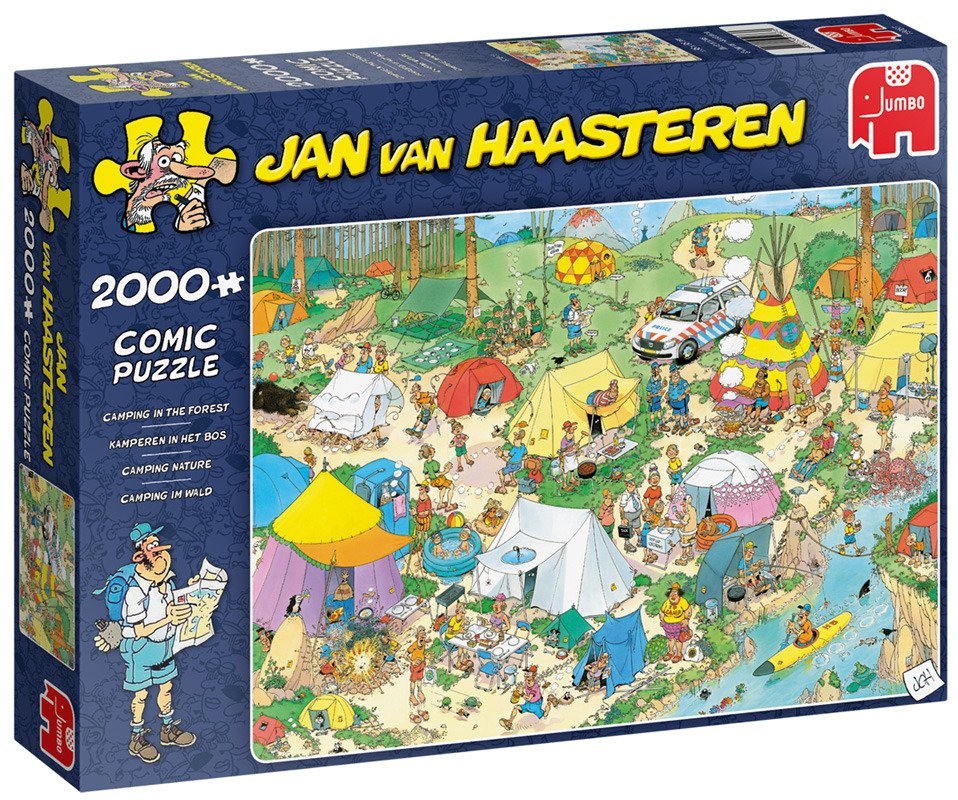 Jumbo Jan Van Haasteren, puzzle Pole namiotowe