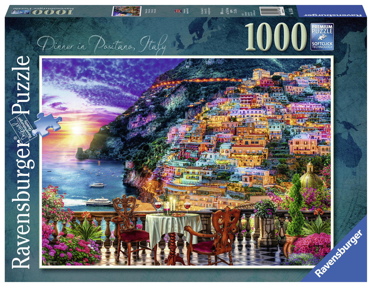 Puzzle 1000 Positano Włochy
