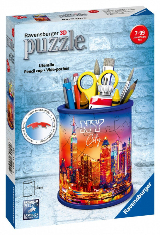 Ravensburger Puzzle 11201 11201-Utensilo: Union Jack-3D Puzzle
