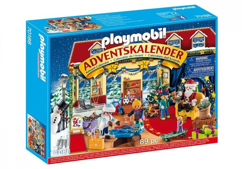 Playmobil Kalendarz adwentowy Boże Narodzenie w sklepie z zabawkami 70188