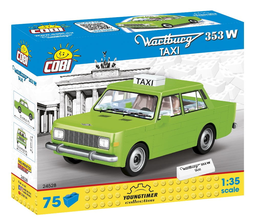 Cobi 24528. Youngtimer Collection. Wartburg 353W Taxi