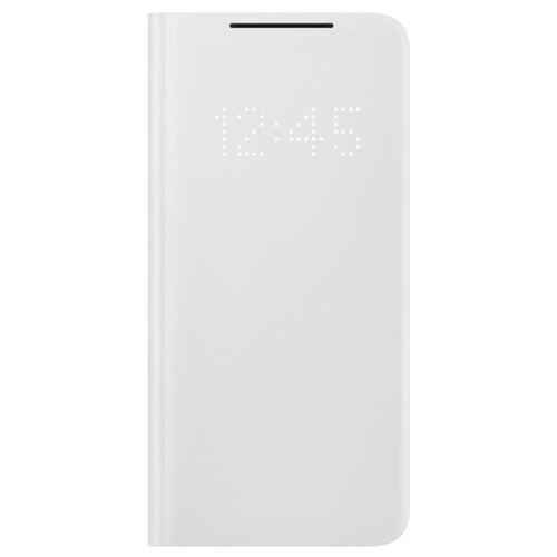 Etui, Samsung, Smart LED View Cover do S21, jasnoszare