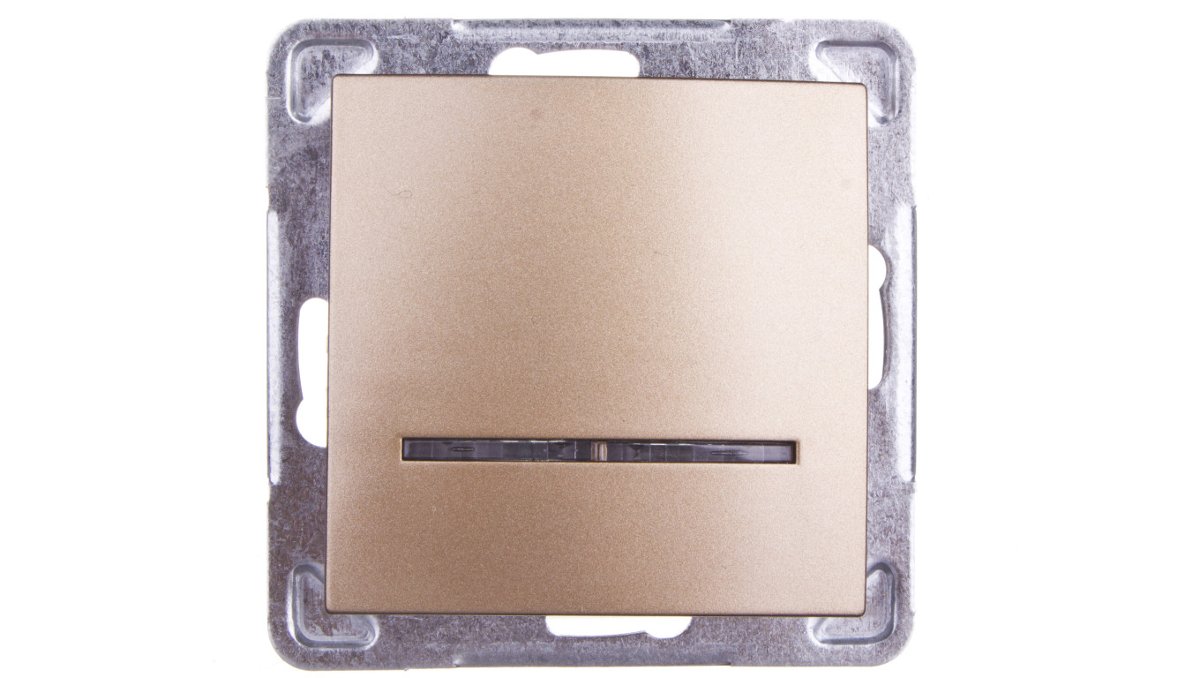 Ospel Impresja złoty łącznik jednobiegunowy ŁP-1YS/m/28 ŁP-1YS/m/28