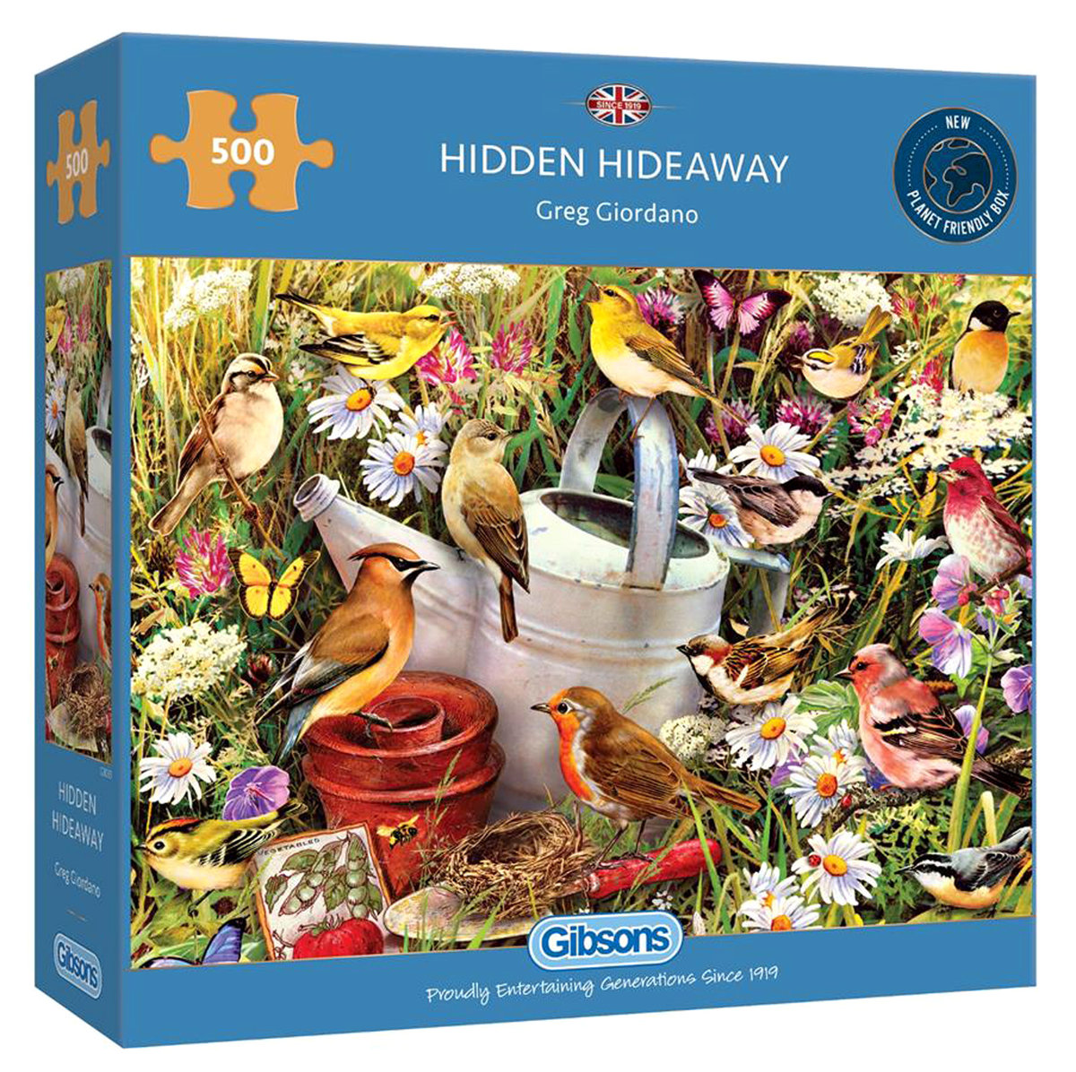 Gibson Games kryjówkę 500 części puzzle