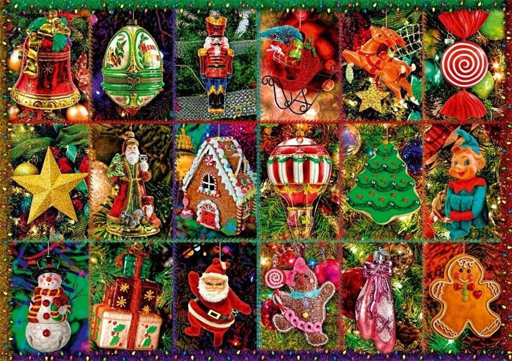 Bluebird Puzzle Puzzle 1000 Świąteczne ozdoby Nowa