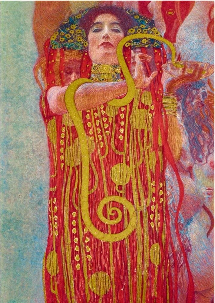 Bluebird Puzzle Puzzle 1000 Medycyna, Gustav Klimt, 1931 - Bluebird Puzzle