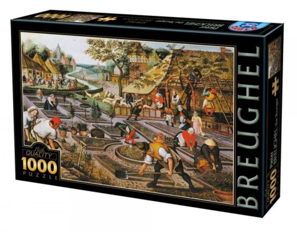 Unbekannt Puzzle 1000 części  BRUEGHEL: Wiosna