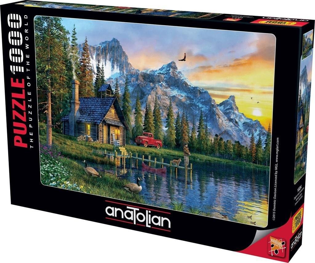 Star Puzzle Puzzle 1000 Chatka nad jeziorem