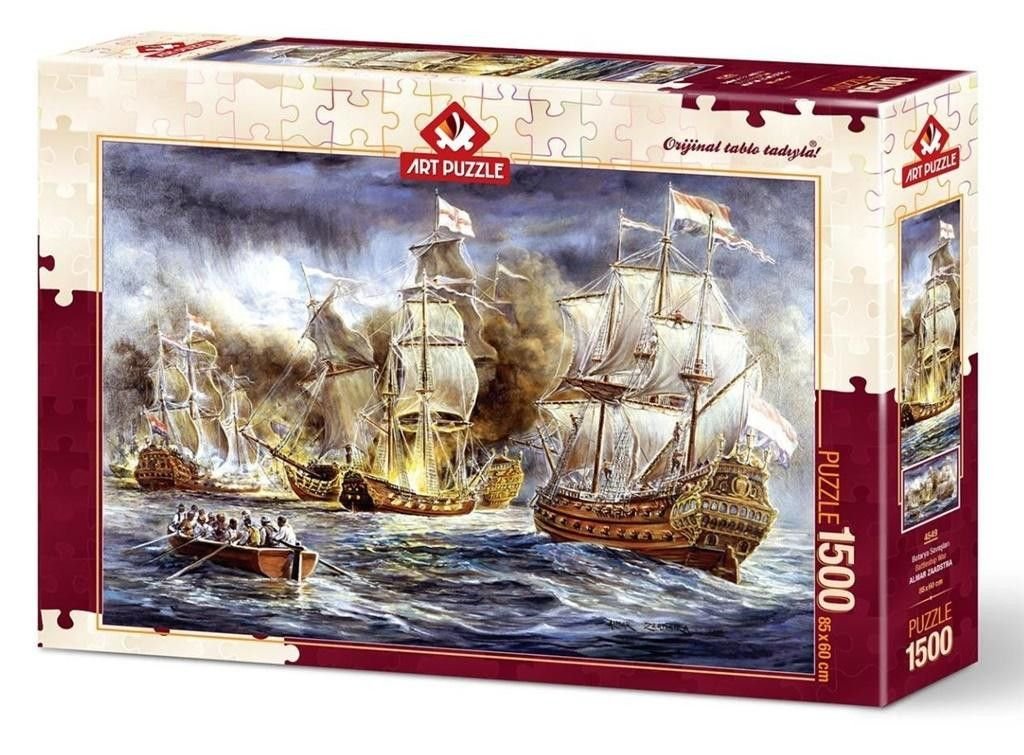 Artpuzzle Puzzle 1500 Bitwa morska - Artpuzzle