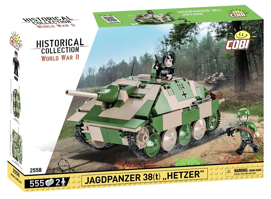 Cobi Klocki Mała Armia JagdPanzer Hetzer 2558